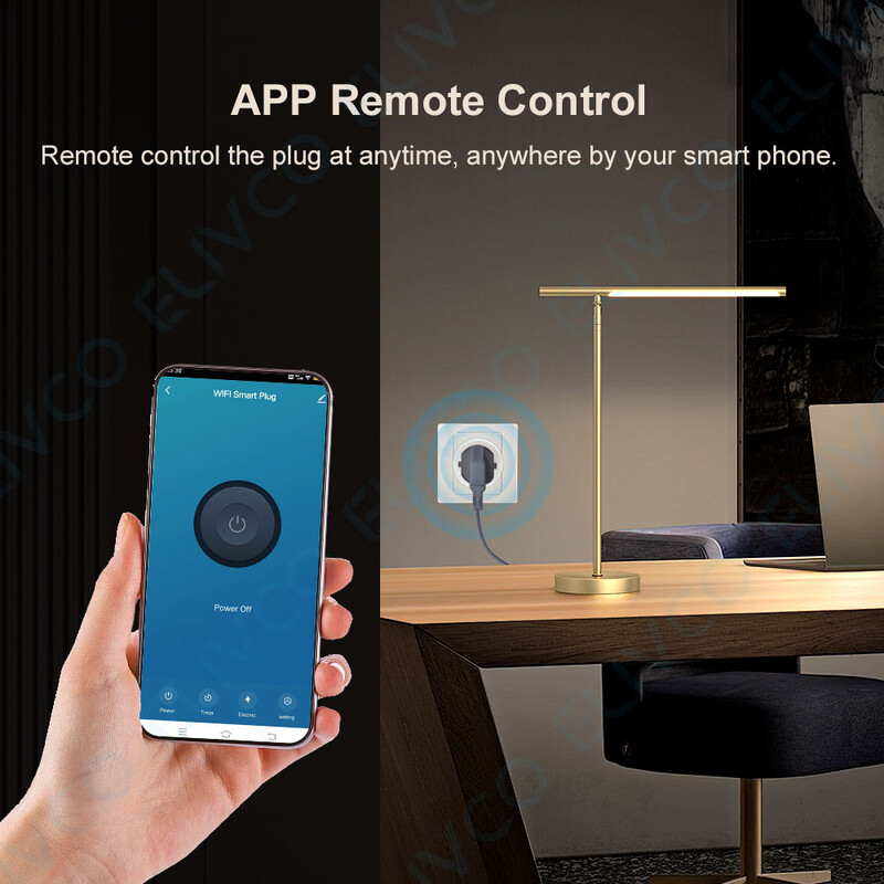 Tuya WiFi intelligens csatlakozó