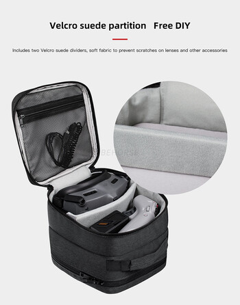 Mini Storage Bag for Avata Compact φορητή τσάντα Drone Αξεσουάρ Κουτί αποθήκευσης για θήκη DJI Avata