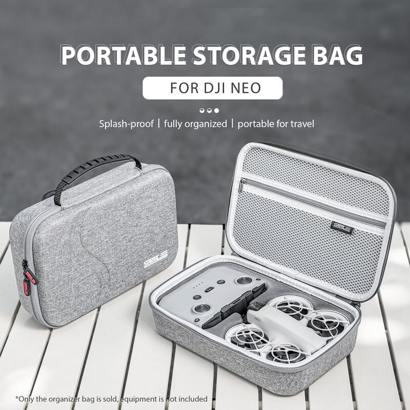 Za DJI Neo Storage Bag Prijenosna torbica za DJI RC-N3 kontroler Tvrda ručna torba otporna na prašinu Putna kutija Dodaci za drone