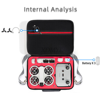 Τσάντα αποθήκευσης για DJI Neo Fly More Combo Drone Φορητή τσάντα με λουράκι θήκη ώμου Drones Προστατευτικά αξεσουάρ