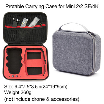 για DJI Mini 4K Storage Bagmini 2 SE Θήκη μεταφοράς Τηλεχειριστήριο Drone Body Shoulder Bag για αξεσουάρ DJI Mini 4K