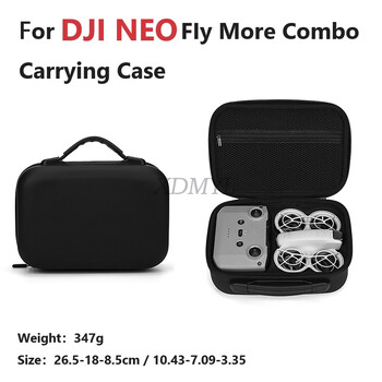 Φορητή τσάντα ταξιδίου για DJI Neo Fly More Combo θήκη μεταφοράς Προστατευτική τσάντα αποθήκευσης για αξεσουάρ τηλεχειριστηρίου DJI RC N3 Drone