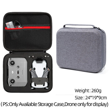 Για DJI Mini 4 Pro Bag Storage Box RC-N2 Γκρι/μαύρο Body Bag Drone Case Φορητή τσάντα για αξεσουάρ DJI Mini 4 Pro