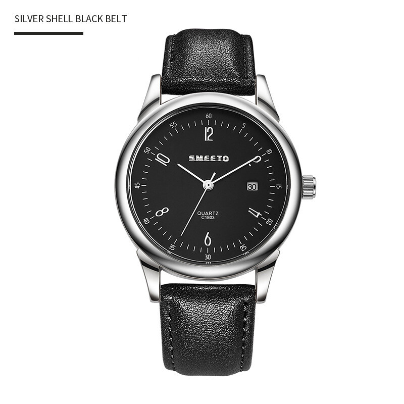 smeeto poslovni muški kvarcni muški sat kalendar vodootporni sat veleprodaja sat sat