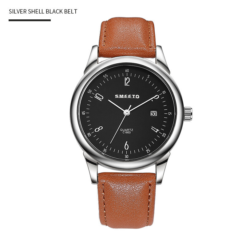 smeeto poslovni muški kvarcni muški sat kalendar vodootporni sat veleprodaja sat sat