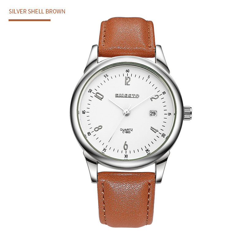 smeeto poslovni muški kvarcni muški sat kalendar vodootporni sat veleprodaja sat sat