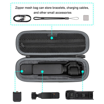 για Sunnylife Suit Bag for DJI OSMO POCKET 3 Case Bag Portable Box Τσάντα που μεταφέρει OSMO POCKET 3 Kits Τσάντα αποθήκευσης