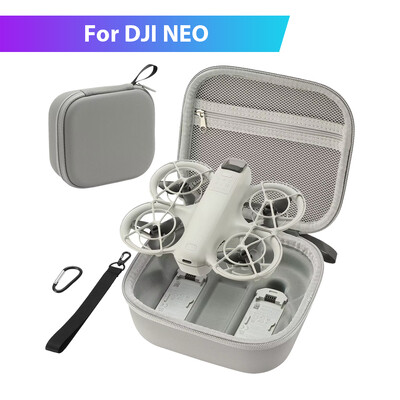 Husă de transport cu absorbție a șocurilor pentru DJI NEO Organizator de transport impermeabil pentru dronă Geanta de protecție împotriva prafului Accesorii pentru drone