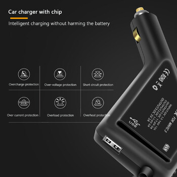 Για DJI Mavic 3 Intelligent Battery Charging Hub 3 in 1 Car Charging Car for DJI Mavic 3 Cine Drone Car Connector USB Adapter