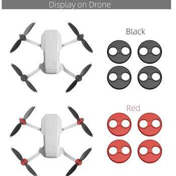 Αλουμινένιο κάλυμμα κάλυμμα κινητήρα για DJI Mini 2 SE/MINI 3 Pro αξεσουάρ Κάλυμμα ενάντια στα paddles Προστατευτικό κινητήρα με προστασία από τη σκόνη