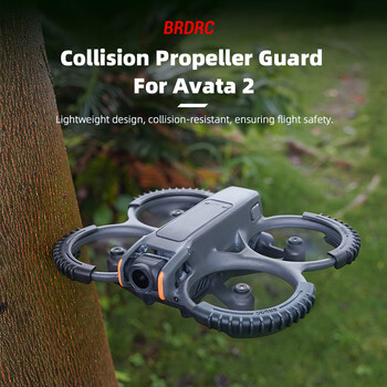 защитни предпазители за Dji Avata 2 Case Propeller Guard Quick Release Arms Пръстен против сблъсък Подпори Протектор Капак Аксесоари