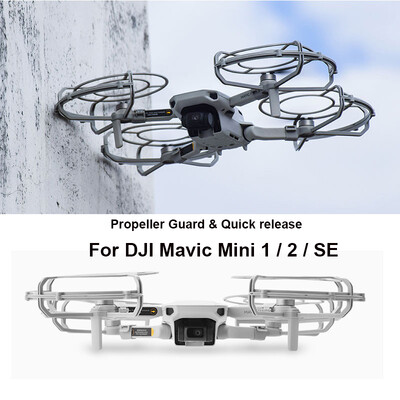 Teljesen zárt légcsavarvédő Dji Mavic Mini 1/SE drón légcsavarvédő támasztékokhoz szárnyventilátor burkolata mavic mini 2 tartozékhoz