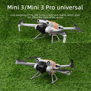 Πτυσσόμενο εργαλείο προσγείωσης για DJI Mini 3/3 Pro Heighten Feet Extension Support Legs Protector για αξεσουάρ γρήγορης αποδέσμευσης Drone