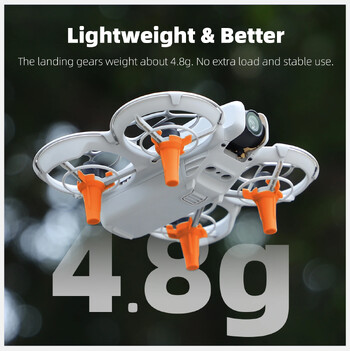 Εξοπλισμός προσγείωσης για DJI Neo Height Extended Leg Protector Βραχίονας γρήγορης απελευθέρωσης προεκτάσεις ποδιών για αξεσουάρ DJI Neo Drone