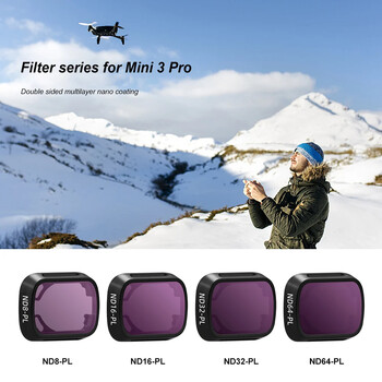 Φίλτρο για Φίλτρα φακών DJI Mini 3 Pro UV CPL ND Star Night NDPL Polarizer φακοί κάμερας για αξεσουάρ DJI Mini 3 Pro Drone