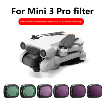 Φίλτρο φακού κάμερας για DJI Mini 3 Pro UV CPL ND8 ND16 ND32 ND64 ND/PL Filters Kit για αξεσουάρ DJI Mini 3 Pro Drone Filters