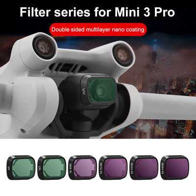 Filter objektiva kamere za DJI Mini 3 Pro UV CPL ND8 ND16 ND32 ND64 ND/PL Komplet filtera za DJI Mini 3 Pro Drone Filteri Dodatna oprema