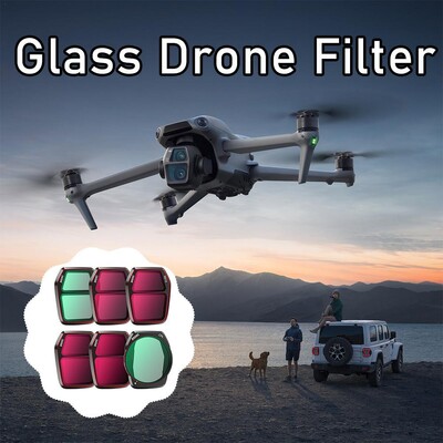 Pentru DJI Air 3S Accesorii Filtru pentru obiectivul camerei CPL UV Filtru natural de noapte Filtre cu clips din aliaj de aluminiu Protector pentru lentile