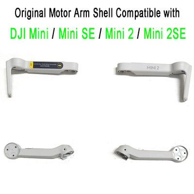 Истински Mavic Mini 2 SE Motor Arm Shell Propeller Motor Arm Sleeve Motor Arm Cover Ремонтни части за DJI Mavic Mini 2 SE Mini 2