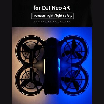 Αυτοκόλλητα Glow-In-The-Dark για DJI Neo εξατομικευμένα αυτοκόλλητα που απορροφούν το φως Διακοσμητικά αξεσουάρ Drone Night Flight