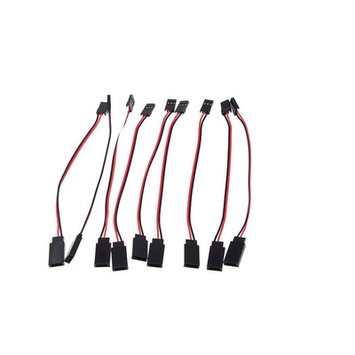 5PCS RC produžni kabel Helikopter Daljinski upravljač Drone JR Plug Control Servo Vodič Muški do Ženski 10cm 20cm 30cm 50cm