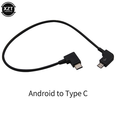 Micro-Port кабел за DJI Xiao SPARK Royal MAVIC PRO Air Drone Remote Control Data Cable Tablet Phone Adapter