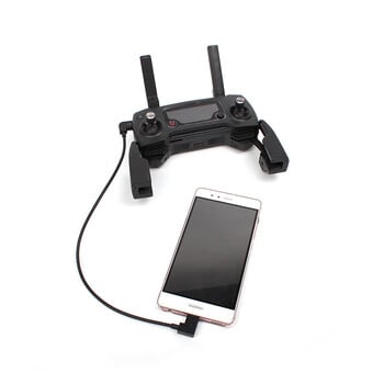 Καλώδιο δεδομένων για DJI Spark/MAVIC Pro/Mavic 2 Air Control Micro USB σε Lighting/τύπου C/Micro USB γραμμή για IPhone για Pad για xiaomi