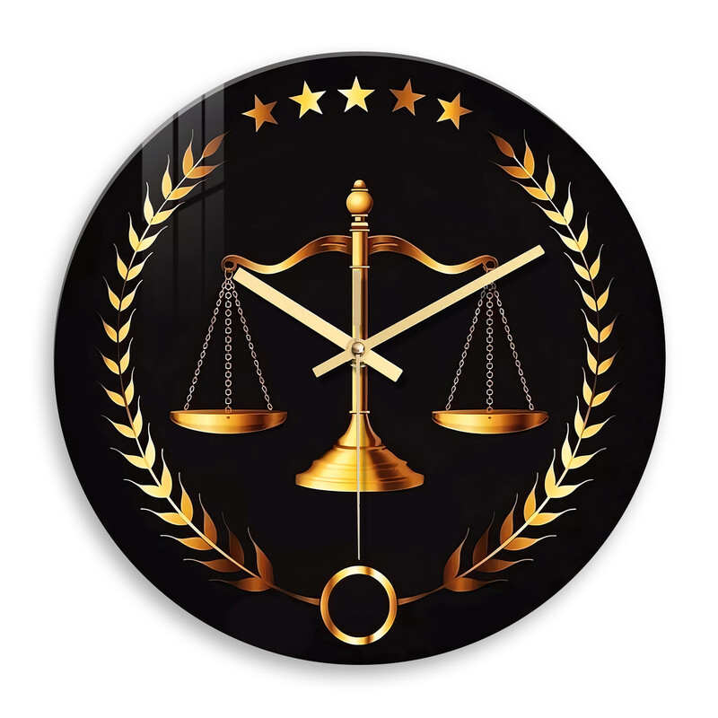 [12 inča 30 cm] Prekogranični kreativni zidni sat od kaljenog stakla s prigušenim zvukom visi u zidnoj dekoraciji dnevne sobe