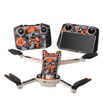 Για DJI Mini 3 Pro Stickers Drone Προστατευτική μεμβράνη Αδιάβροχο τηλεχειριστήριο Αυτοκόλλητα με πλήρες κάλυμμα για αξεσουάρ DJI Mini 3 Pro Drone