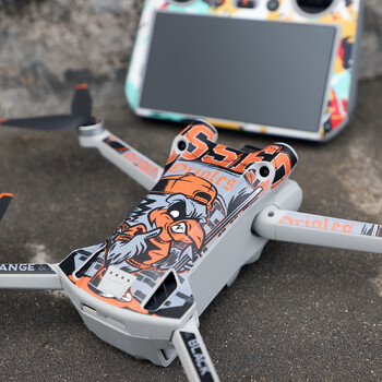 Για DJI Mini 3 Pro Stickers Drone Προστατευτική μεμβράνη Αδιάβροχο τηλεχειριστήριο Αυτοκόλλητα με πλήρες κάλυμμα για αξεσουάρ DJI Mini 3 Pro Drone