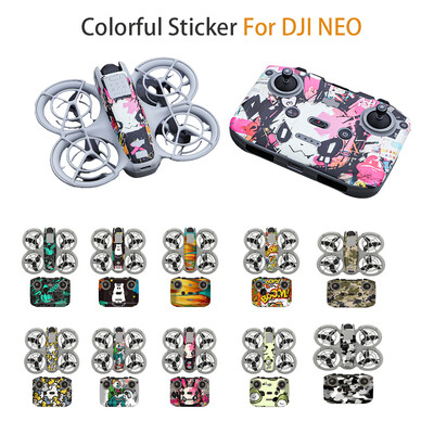 За DJI NEO Стикери За DJI NEO PVC тяло Стикер за дистанционно управление За DJI NEO Цветно защитно фолио против надраскване Аксесоари
