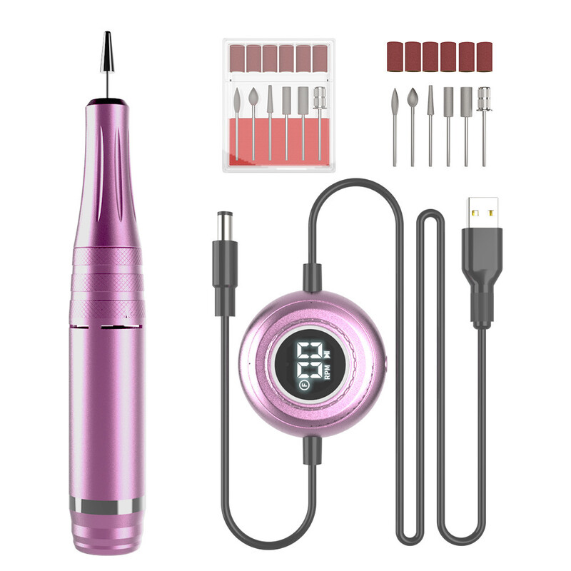 Nauja manikiūro poliravimo mašina 101p nešiojamas bepakopis greičio reguliavimas 35000 aps./min.