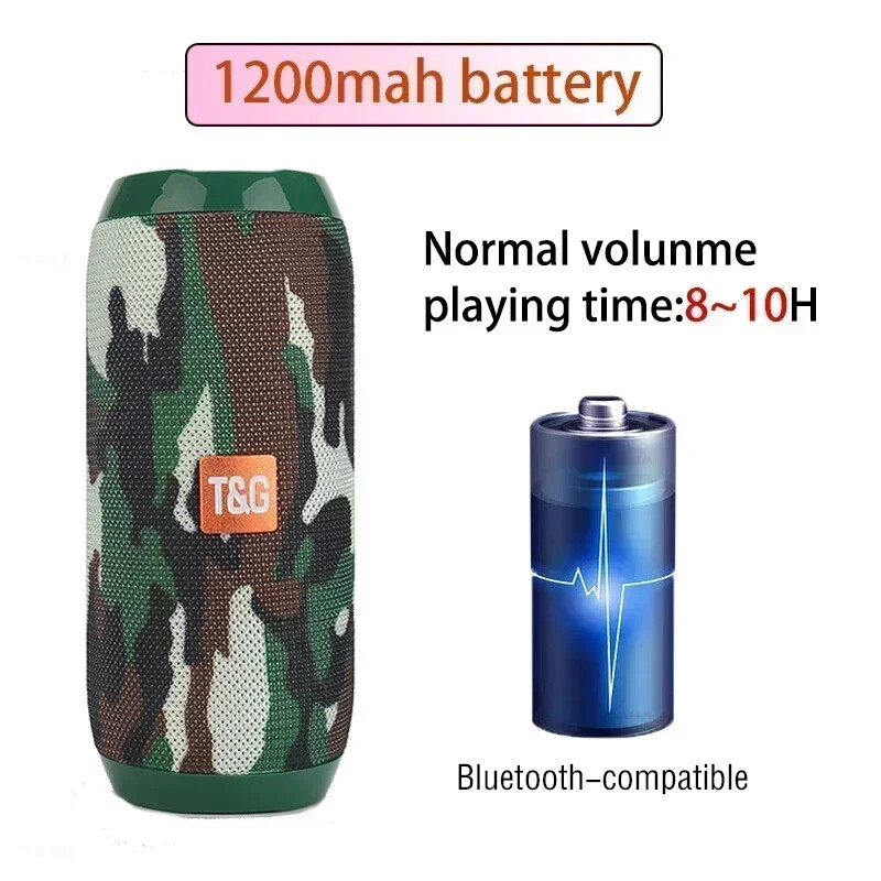 Prijenosni zvučnik Bežični subwoofer kompatibilan s Bluetooth-om Vanjski vodootporni zvučnik Podrška za stereo surround FM radioTF
