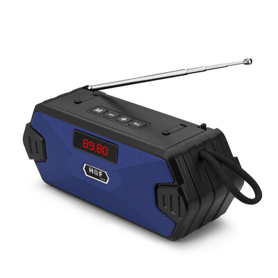 Nešiojamas belaidis garsiakalbis su Bluetooth suderinamas lauko USB garsiakalbis su FM radijo imtuvu AUX TF MP3 garsiakalbis, skirtas telefono kompiuteriui
