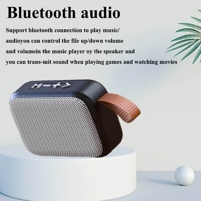 Prijenosni zvučnici Vanjski Bluetooth 5.0 Mini Oxford zvučnik Bežični stupac 3D Stereo Music Player Surround Hifi zvučna kutija