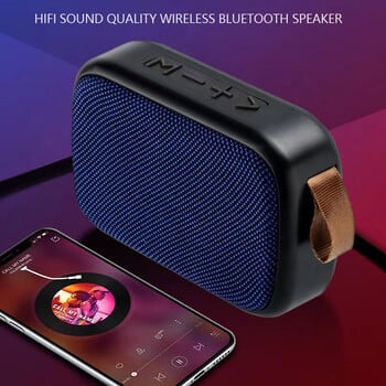 Преносим Bluetooth високоговорител Нов G2 Mini Voice FM радио излъчване TF карта Bass Cannon Домашно външно аудио Безжичен високоговорител