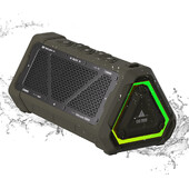 MLOVE P3 lauko Bluetooth garsiakalbis, 40 W išvesties galia Bluetooth 5.3 garsiakalbis, stereofoninis garsas IPX7 atsparus vandeniui, Micro SD kortelė, RGB šviesa