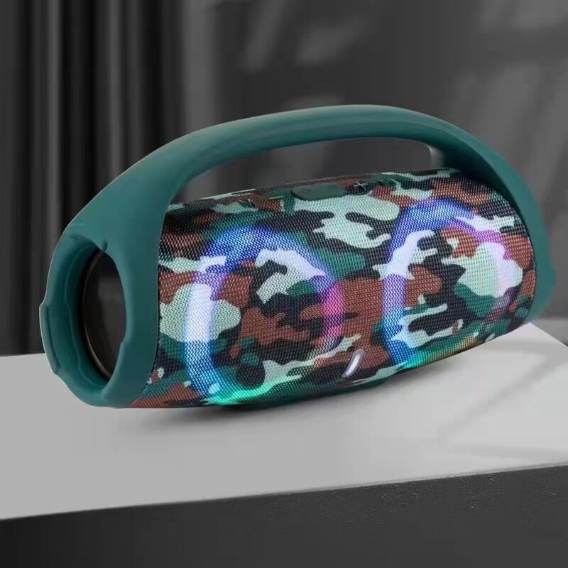 Suure võimsusega Bluetooth-kõlar kaasaskantav RGB värviline valgus veekindel juhtmevaba bassikõlar 360 stereo surround TWS FM boombox