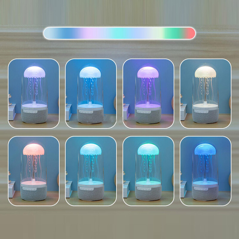 Lampa za Bluetooth zvučnik u obliku meduze HiFi Stereo 3D surround subwoofer Zvučnik u obliku meduze koji mijenja boju Uređenje doma