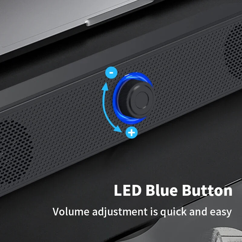 PC Soundbar Žičani i bežični Bluetooth zvučnik Soundbar s USB napajanjem za TV PC Prijenosno računalo Gaming Kućno kino Surround audio sustav