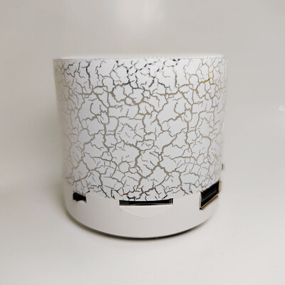 Novi mini prijenosni auto audio A9 Dazzling Crack LED bežični Bluetooth 4.1 subwoofer zvučnik TF kartica