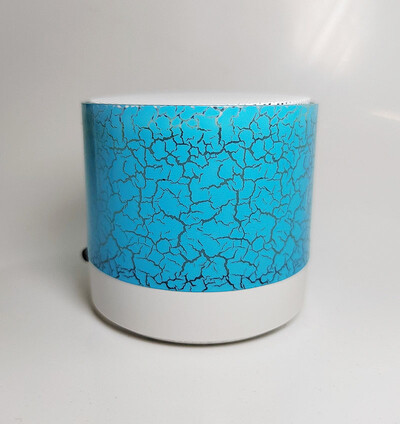 Novi mini prijenosni auto audio A9 Dazzling Crack LED bežični Bluetooth 4.1 subwoofer zvučnik TF kartica