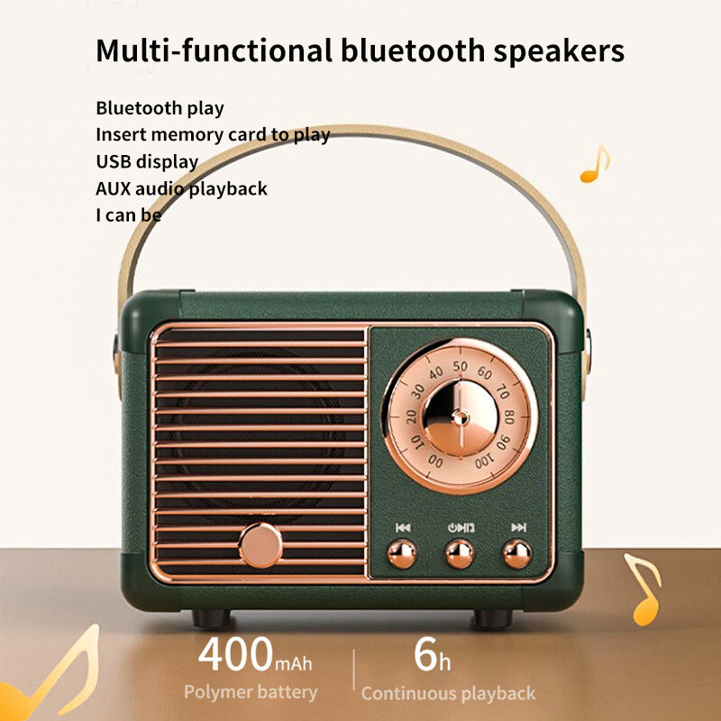 HM11 Prijenosni Bluetooth zvučnik Bežični bas subwoofer Vodootporni vanjski za auto Stereo zvučnik Glazbena kutija za Ios/android