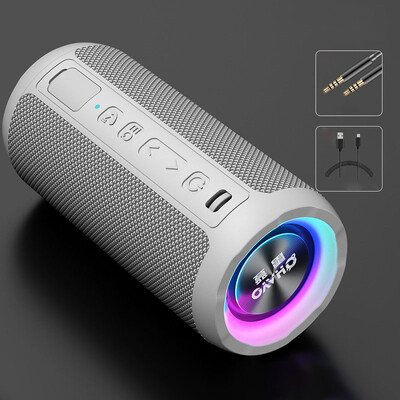 FIFAR Prijenosni Bluetooth zvučnik 30W IPX7 Vodootporan Snažna zvučna kutija Bass Boost BT5.3 RGB Dual Pairing TWS Povezivost