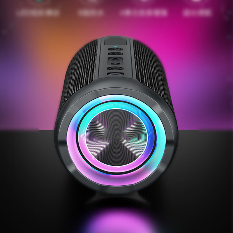 FIFAR Prijenosni Bluetooth zvučnik 30W IPX7 Vodootporan Snažna zvučna kutija Bass Boost BT5.3 RGB Dual Pairing TWS Povezivost