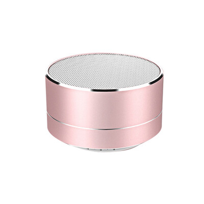 # A10 bežični Bluetooth zvučnik Mali čelični top subwoofer prijenosna mini poklon kartica Bluetooth zvučnik u boji