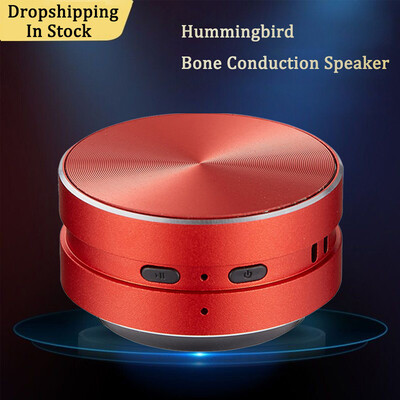 Ηχείο Bone Conduction Ασύρματο ηχείο συμβατό με Bluetooth TWS Stereo Dual Sound Audio Box Μίνι ηχείο Humbird με ραδιόφωνο κλήσης FM