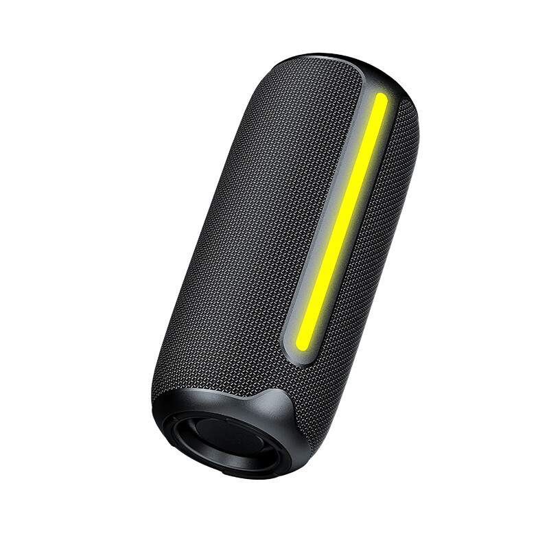 Rockmia EBS-615 20W преносим мощен бас високоговорител Bluetooth 5.3 RGB светлина Fashional Fabric Mesh Outdoor IPX5