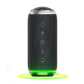 Rockmia EBS-616 Преносим мощен 16w бас високоговорител Bluetooth 5.3 Цветен RGB светъл плат Мрежа Безжичен аудио бумбокс