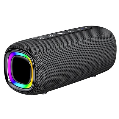 Rockmia 20W ασύρματο ηχείο EBS-608 Πανίσχυρο μπάσο RGB Light Bluetooth 5.3 Μεγάλη διάρκεια αναπαραγωγής Hifi Boombox